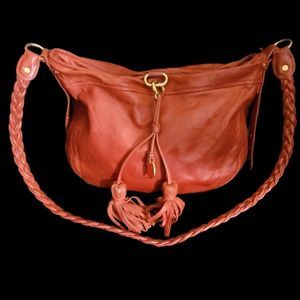𝅺WOMENS Vintage Juicy Couture Crossbody Leather Handbag